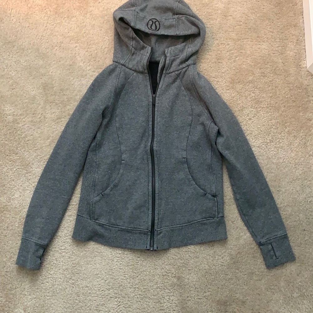 COPY - Lululemon Scuba hoodie with zip up size 10